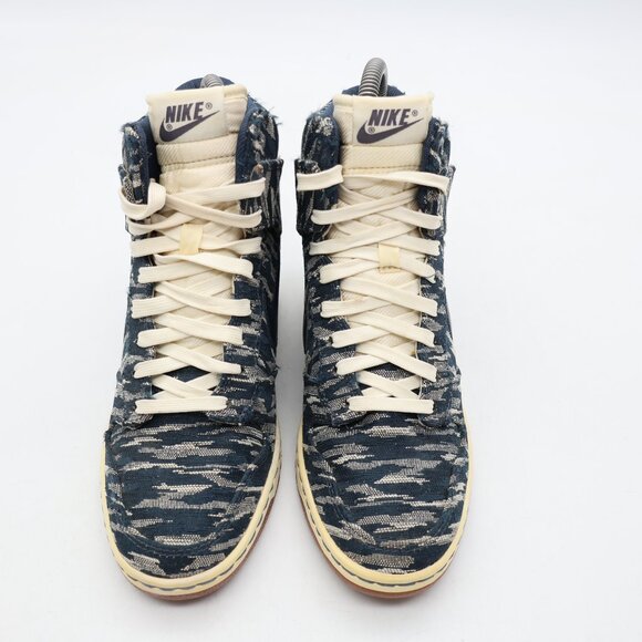 Nike Dunk Sky Hi Hidden Wedge Womens US 6.5 Armory Blue Sneakers Shoes - Picture 2 of 10